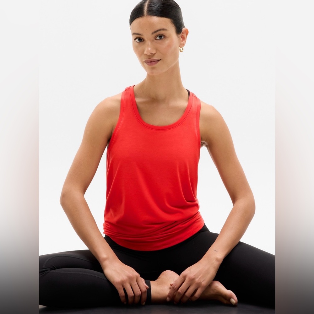 Women's Cardinal (Red) Sleeveless With Ease 2.0 Tank Top XS